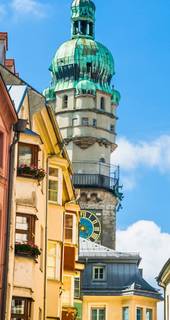 Innsbruck Card - Innsbruck City Tower Guided Tour - Innsbruck, Austria. Explore Innsbruck's historic City Tower and enjoy panoramic Old Town views with a guided tour – Discover history with Innsbruck Card.