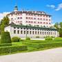 Hungerburg Funicular and Nordkette Cable Car - Innsbruck, Austria. Visit Ambras Castle Renaissance Palace, gardens, and art collection - Free access with the Innsbruck Card.