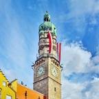 Innsbruck Card - City Tower Panoramic View - Innsbruck, Austria. Take in panoramic views from City Tower in Innsbruck Old Town - Free access with Innsbruck Card.